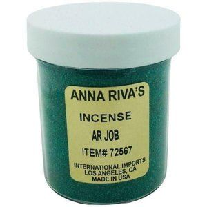 Job Incense Powder 1 3/4oz 49g Anna Riva Santeria Wicca Magia